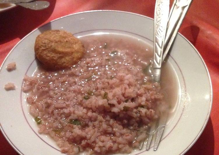 Easiest Way to Prepare Ultimate Vary sosoa (Rice porridge)