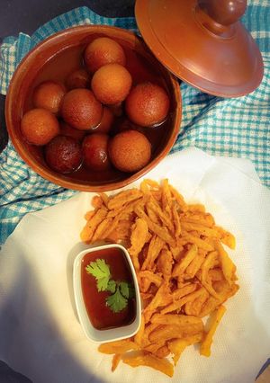 A picture of #auguststar #time Gulabjamun.