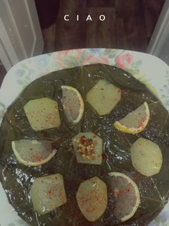 صورة لوصفة كيكة ورق عنب