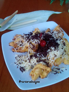 Foto resep Pisang Goreng Keju (Banana Cheese Fritter)