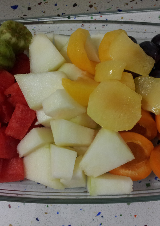 Una foto de Desayuno de frutas