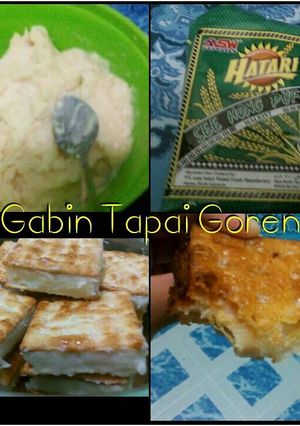 Foto resep Gabin tapai goreng