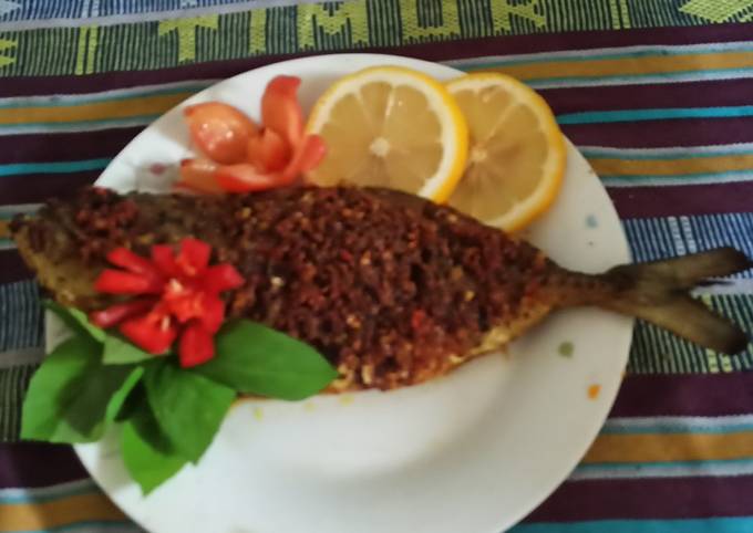 Resep Ikan bakar pedas Anti Gagal