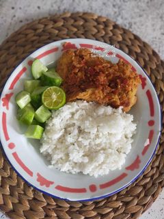 Foto resep Ayam Geprek Sambal Korek