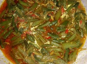 Foto resep Sayur Lomri (lompong + teri)Kuah Kental