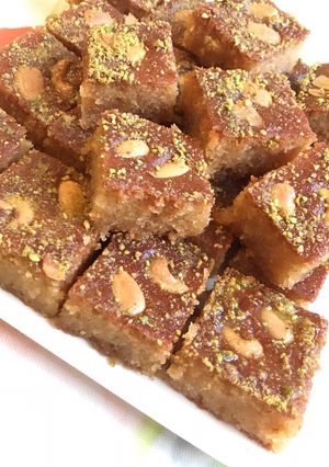 صورة لوصفة هريسة لبنانية ولا أطيب 😋❤️