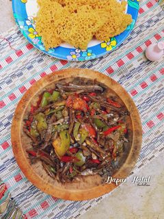 Foto resep Tumis Teri Tomat Ijo