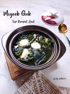 Foto resep Miyeok Guk (Sup Rumput Laut)