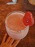 Batido de fresa