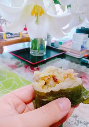 Hình của món Bánh rợm mặn.