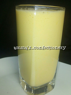 A picture of Mango Milkshake.
