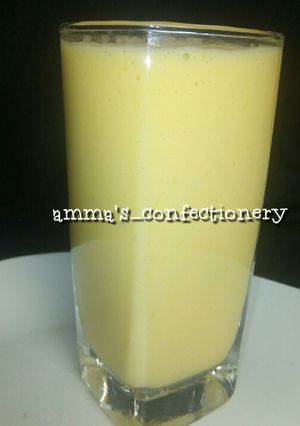 A picture of Mango Milkshake.