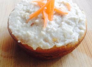 Una foto de Muffins de Zanahoria