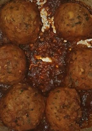 Una foto de Albóndigas veganas