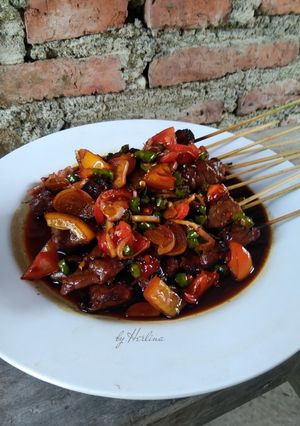 Foto resep 38. Sate Kambing Sambal Kecap