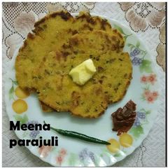 A picture of Makki ki roti.