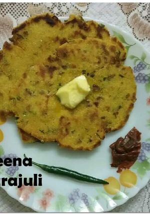 A picture of Makki ki roti.