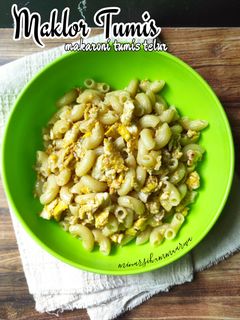 Foto resep MakLor Tumis | makaroni tumis telur