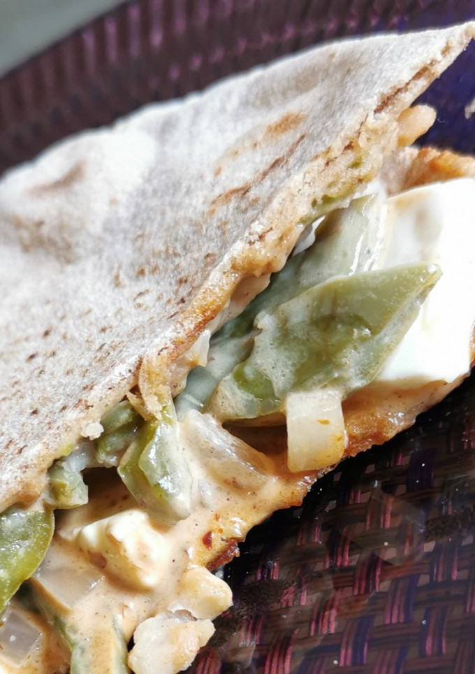 Una foto de Panini de nopal