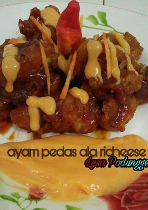Foto resep Ayam pedas ala richeese