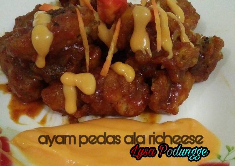 Ayam pedas ala richeese