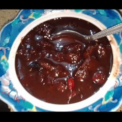 A picture of Imli ki chutney.