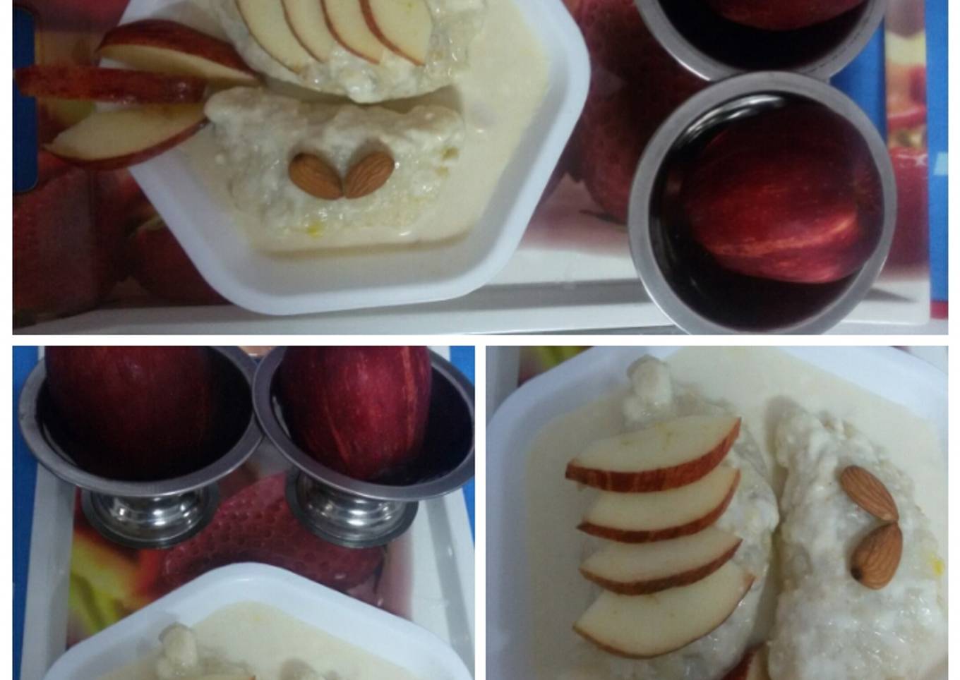 Apple dhudh pitha or dhudh puli