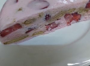 صورة لوصفة ليزي كيك الفراولة 🍓🍓