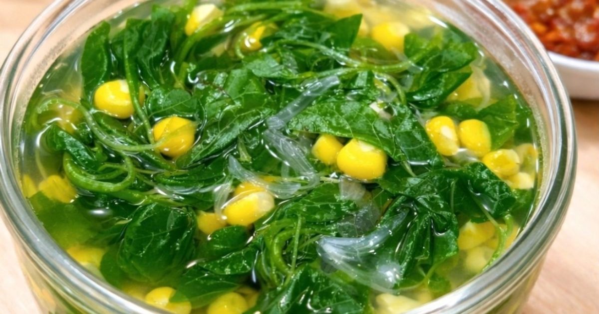 Sayur Bening Bayam