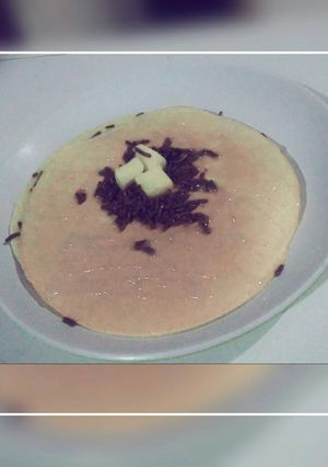 Foto resep Pancake cokelat Keju takaran sdm