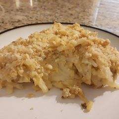 A picture of Cheesy Au Gratin Hash Browns.