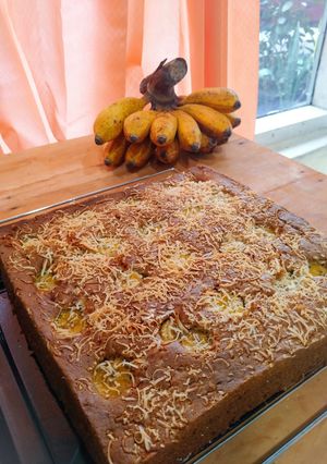 Foto resep Banana cake (panggang) super lembut