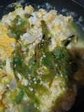 Eggs in Salsa Verde