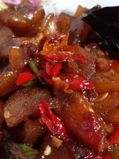 Foto resep Oseng kikil