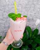 Strawbery Yogurt Ice Blended (Sữa chua dâu tây đá xay)