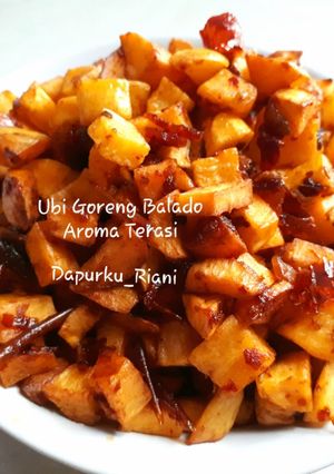 Foto resep 80. Ubi Goreng Balado Aroma Terasi