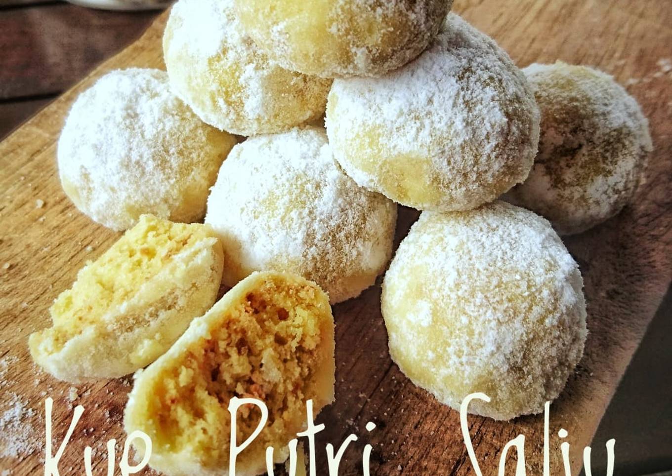 Kue Putri Salju Tanpa Telur yang Praktis dan Yummy