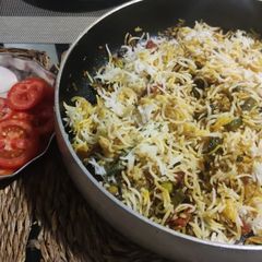 A picture of Veg Dum Biryani.