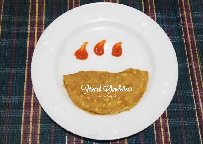 Telur Dadar ala Perancis alias French Omelette