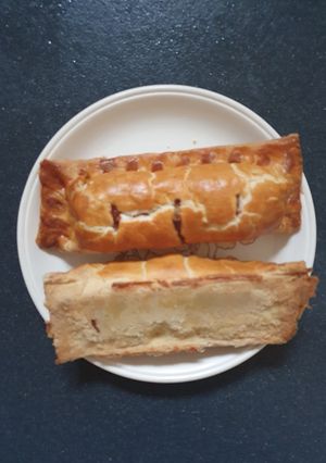 A picture of Shortcrust Pastry Sausage Rolls.