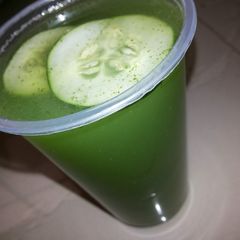 A picture of Mint cucumber lemonade.