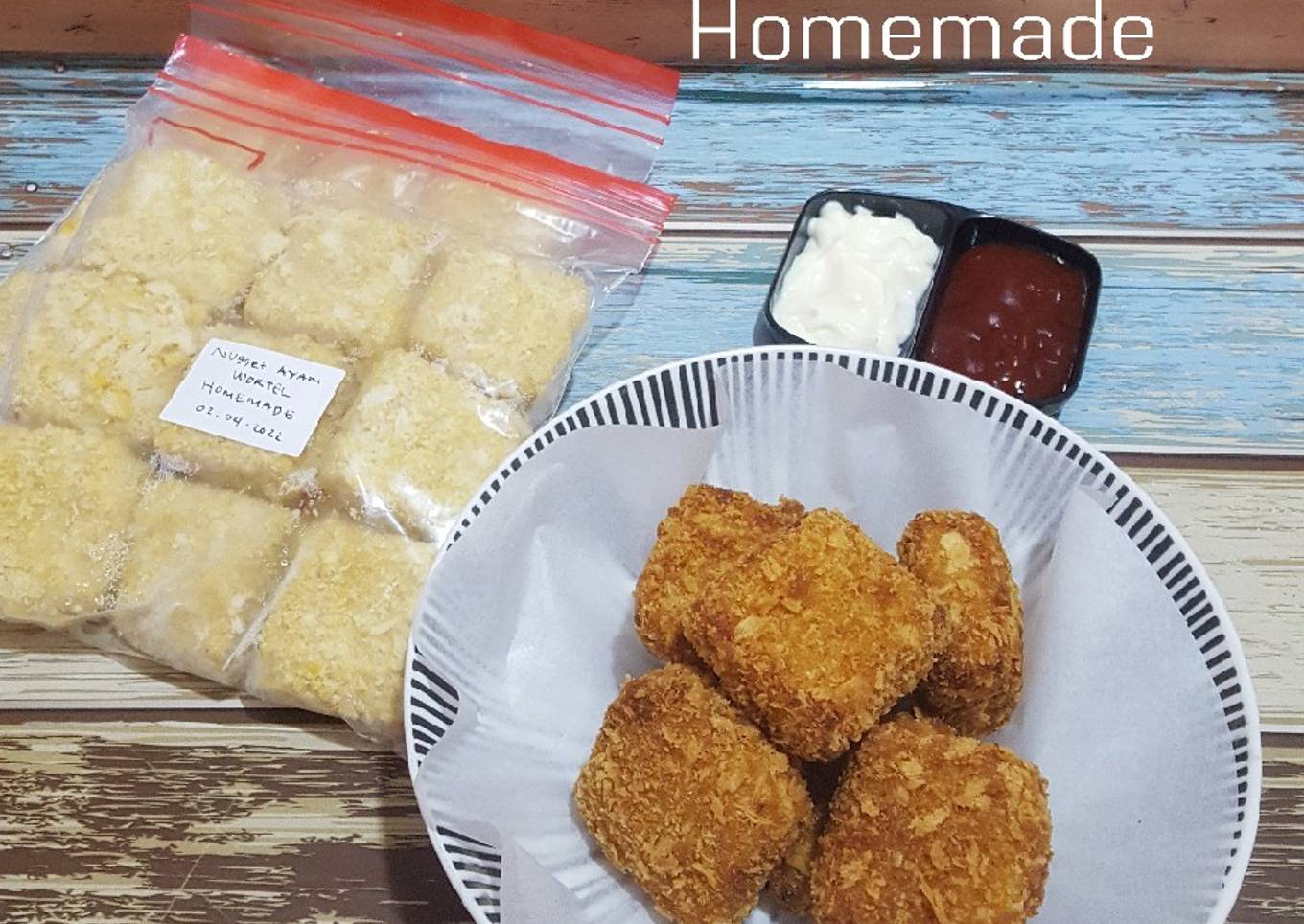 Nugget Ayam Wortel Homemade (Frozen Food)