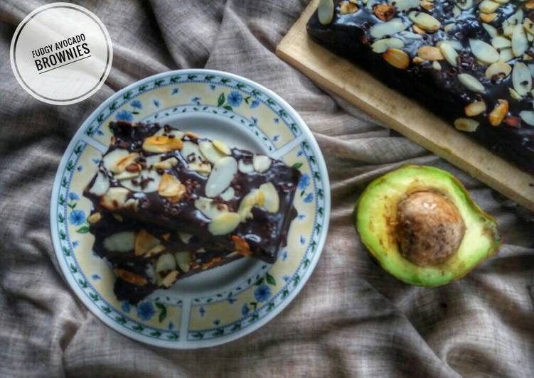 Resep Brownies Alpukat (Fudgy Avocado Brownies) #BrowniesAlpukat Anti Gagal