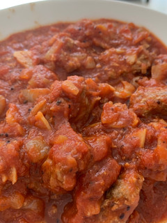 Foto resep Meatball with tomato sauce
