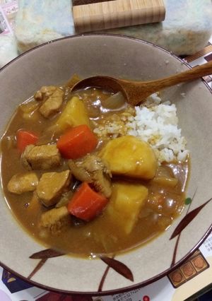 咖哩飯 的食譜成品照片