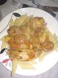 Tuco de alas de pollo
