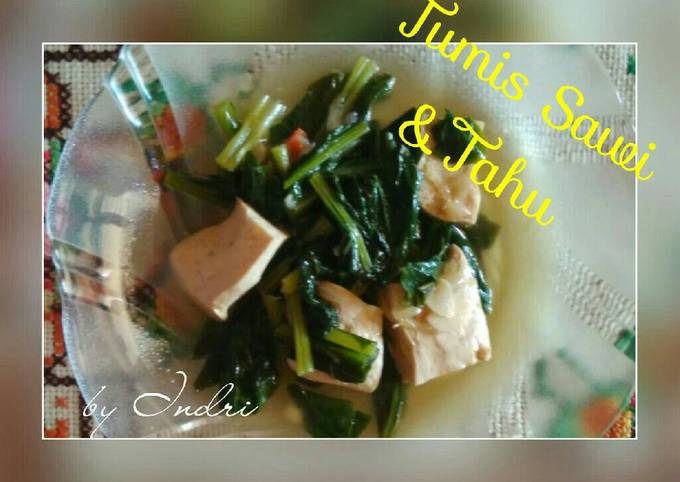 Resep Tumis Sawi And Tahu Oleh Yayuk Indriyani Cookpad