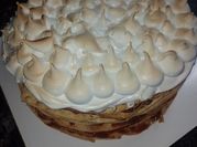 Una foto de postres con vodka