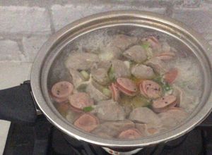 Foto resep Sop baso sosis