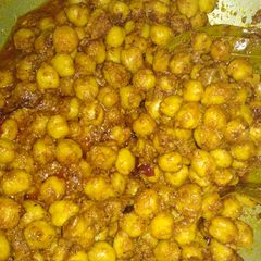 A picture of Chhole Masala.